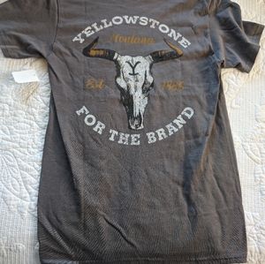 Yellowstone For The Brand tshirt. Small